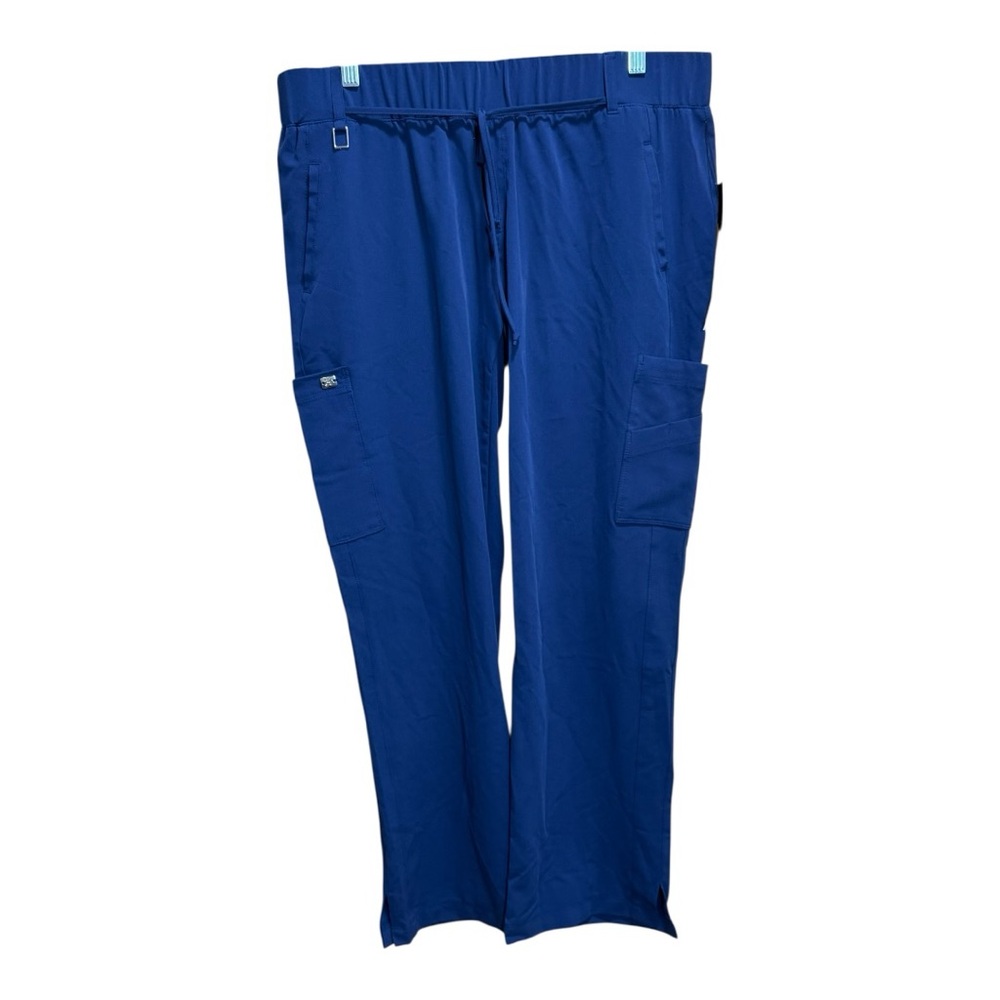 Grey’s Anatomy Signature Scrub Pants Indigo Petite Large LP NWT